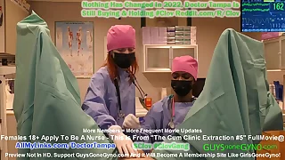 Semen Extraction #5 On Doctor Tampa Whos Taken Unconnected with PervNurses Stacy Shepard & Nurse Jewel To 
